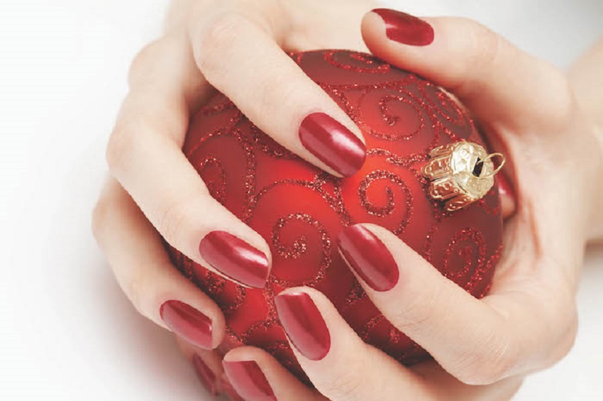 Idées nail art Noël